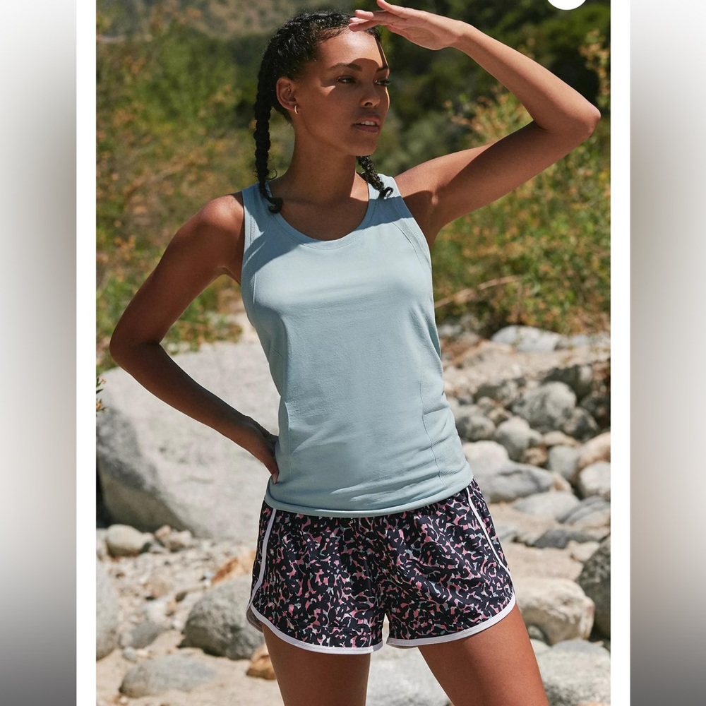 EUC Sweaty Betty athletic top - Iris Blue